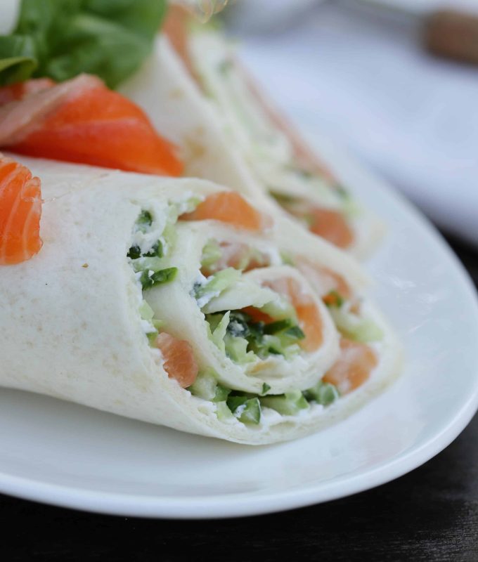 Fish roll wraps